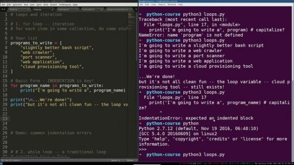 Python 3 Programming Course 10_ Iteration and 'for' Loops