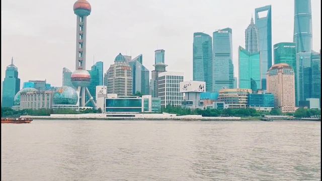 Шанхай.
Маглев. Старый город. Набережная Шанхая.