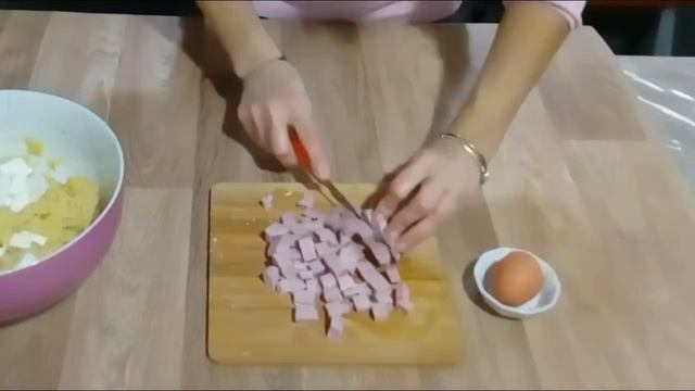 TORTA SALATA DI PATATE E PROSCIUTTO🔪