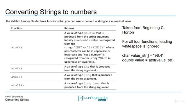 69 Converting Strings смотреть онлайн