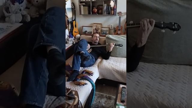 и вот я достал своё банджо, просто сижу и глотаю пыль на обочине. смотреть онлайн