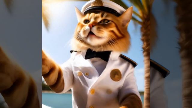 Капитан, капитан, улыбнитесь! Котоклип. Поёт Муслим Магомаев.