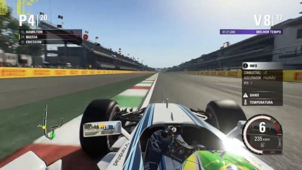 Gameplay F1 2015  - Pista Do México