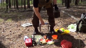 Полевая кухня: Суп из сайры