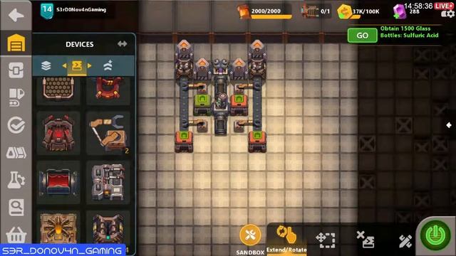 Sandship: Crafting Factory Creating Sulfuric Acid 02