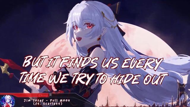 Cherry - Full Moon (lyrics) смотреть онлайн