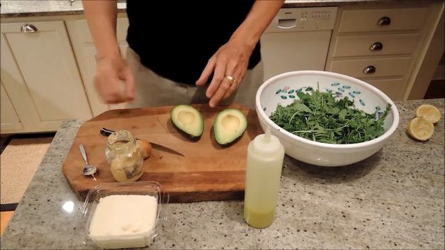 How to Make Arugula Salad with Avocado, Parmesan Cheese and Lemon Vinaigrette - Episode 9 смотреть онлайн