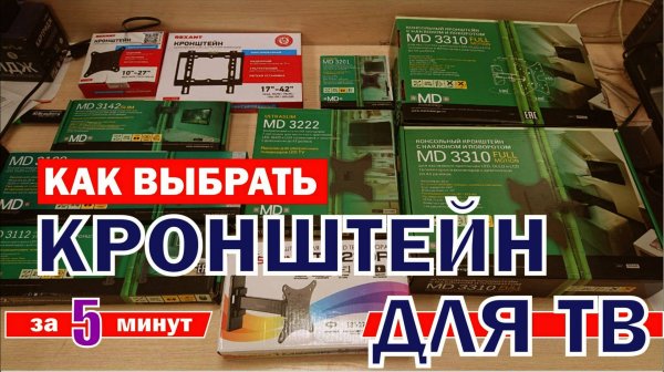 Как выбрать кронштейн для телевизора. Какие бывают (наклонные, поворотные, фиксированные)