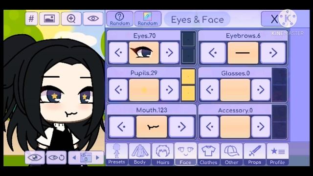 Параметры ос\gacha life❤️ смотреть онлайн