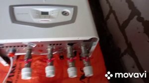 Обвязка настенного двух контурного котла.