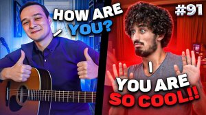 Реакция ИНОСТРАНЦЕВ на Фингерстайл Гитариста в Чат Рулетке #91