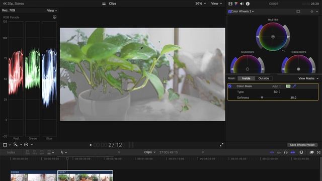 FCPX Cinematic Colour Grading | A Step-by-Step Final Cut Pro X Tutorial смотреть онлайн