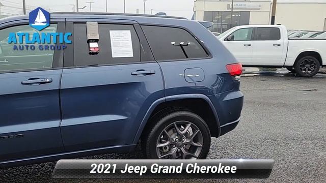 Used 2021 Jeep Grand Cherokee 80th Anniversary, Egg Harbor, NJ 36858