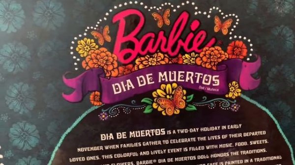 Barbie Dia de Muertos Catrina Doll Muñeca review Unboxing 💀