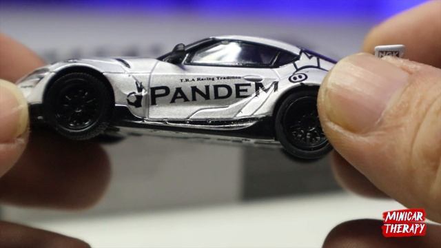 UNBOXING REVIEW MINI GT ROCKET BUNNY PANDEM TOYOTA SUPRA смотреть онлайн