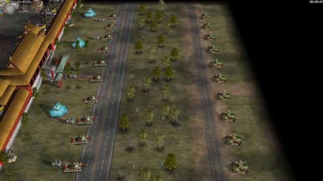 Command And Conquer Generals ZeroHour 10 Kwai's Battlemaster Tanks VS Scorpion Tanks
