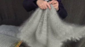 Хит сезона. Пуховые платки миланж, ручной работы. Натуральные, нежные.