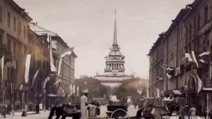 Санкт-Петербург конца 19-го века. Ожившие фотографии.