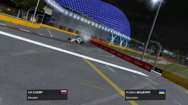Гонки.МЕ rFactor Ф1 АРТ 2015 - Обзор ГП Сингапура смотреть онлайн
