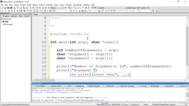 23 Command line arguments смотреть онлайн