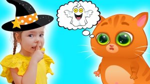 Мультик для детей про котика Bubbu и Настю | Настя нашла шляпу невидимку