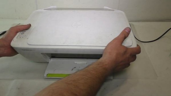 Ремонт принтера HP DeskJet 2130.(Сборка и проверка).