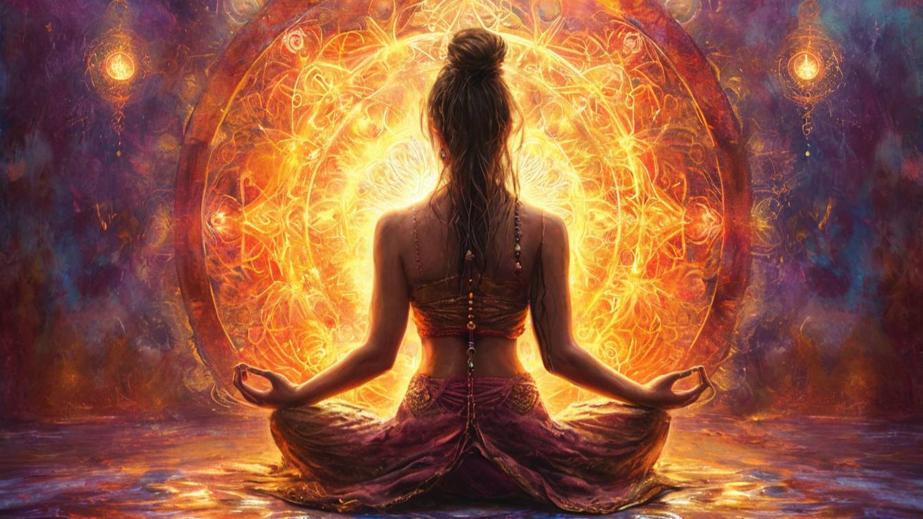 🔆 Гаятри Мантра — Мощная Ведическая Вибрация Света | Искусство Духовного Преображения и Силы смотреть онлайн