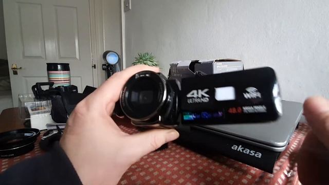DVC 4k ultra HD video camera with accs смотреть онлайн