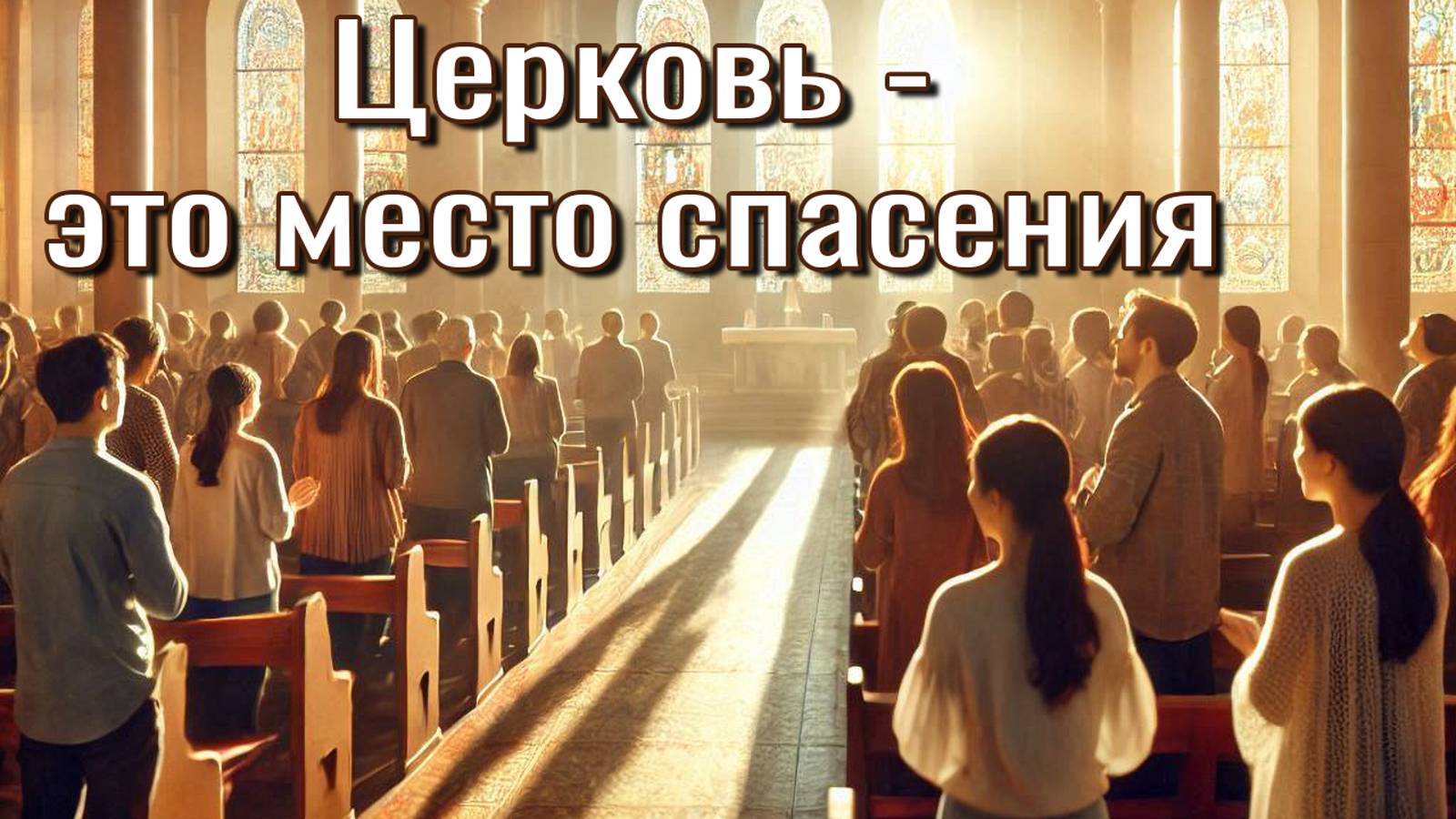 Церковь - это место спасения \\ Андрей Маркин смотреть онлайн