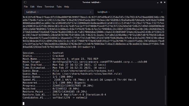 17.2.3. Kerberoasting смотреть онлайн