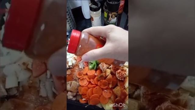 Овощное рагу с курицей в духовке!!! Рецепт#рецепты #coocking смотреть онлайн