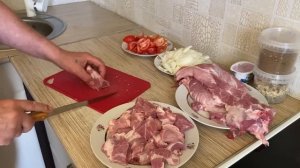 Юрга/Река Томь/Шашлык от папы.