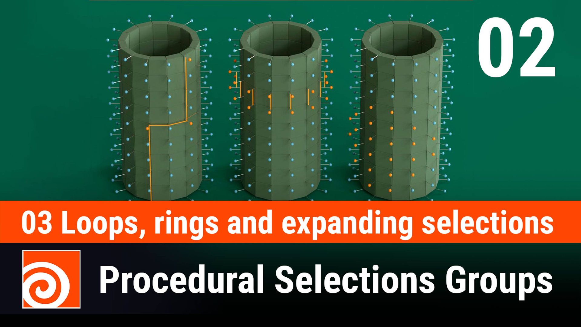 03 Loops, rings selections - 02 Group Expand SOP - Constraining expansion using collision groups смотреть онлайн