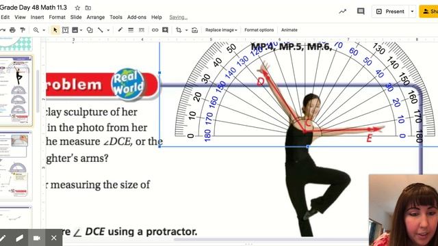 Using a Digital Protractor to Measure Angles смотреть онлайн