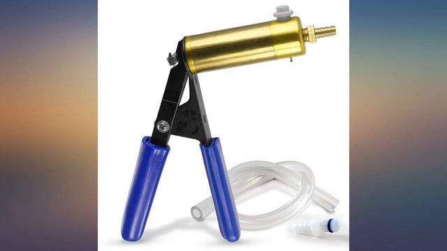 LeLuv Ultima Blue Silicone Grips Vacuum Pump Handle With Blue Silicone Hose & Review