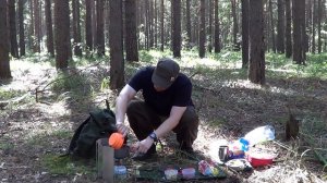 Полевая кухня: Фасоль с грибами и копченостями