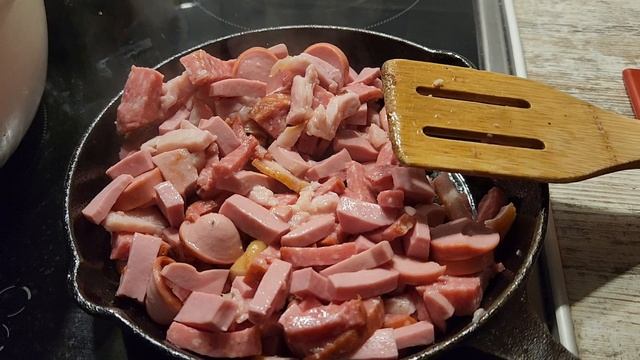 Готовим мясную сборную солянку #рецепт #солянка #отрывбашки