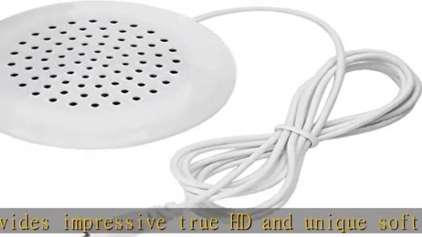 Zerone Pillow Speaker, 3.5mm Mini Pillow Speaker, Under Pillow Speaker for MP3 Phone Portable CD -