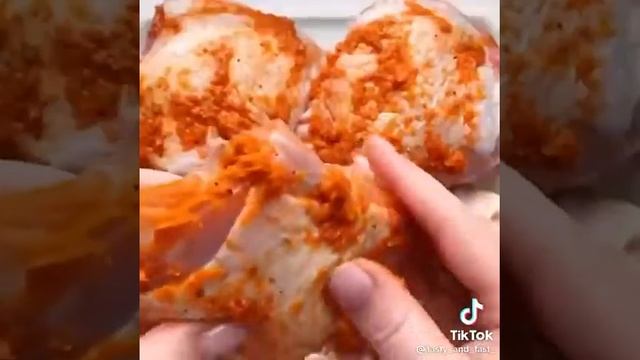 ВКУСНАЯ КУРИЦА С АПЕЛЬСИНОМ 🍊 | #short смотреть онлайн