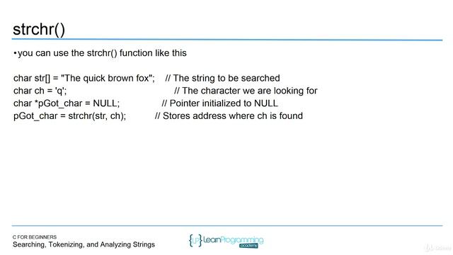 68 Searching Tokenizing and Analyzing Strings смотреть онлайн