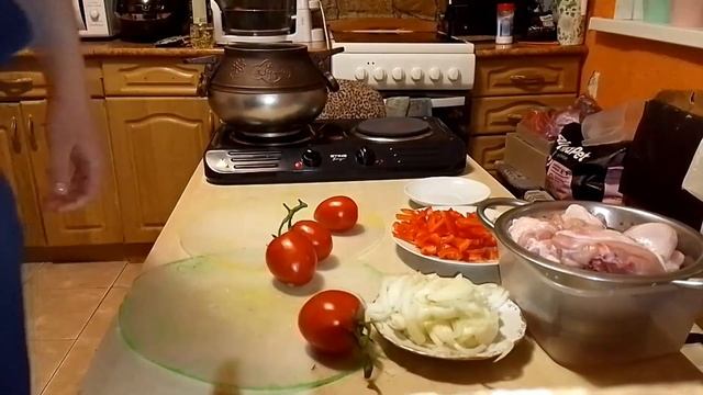 чахохбили на скорую руку в казане смотреть онлайн