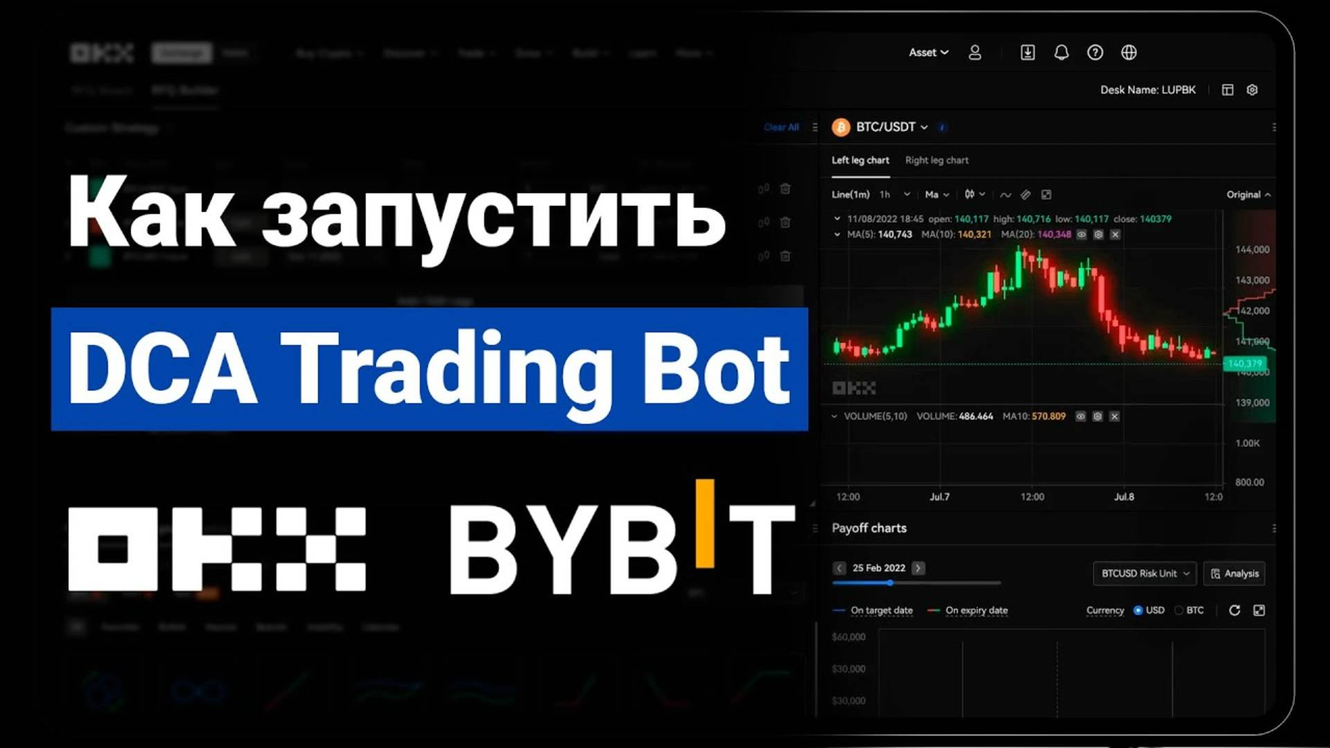 Как настроить DCA Trading Bots #okx #bybit #tradingbots #dca #maycrypto