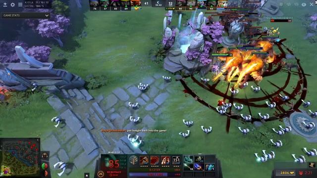 Dota 2- warlock rampage with opponent help смотреть онлайн