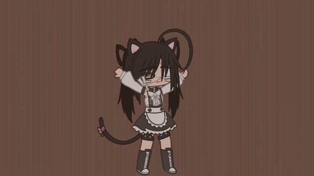 My oc doesn't wear a mask +🐈+maid outfit =??? смотреть онлайн