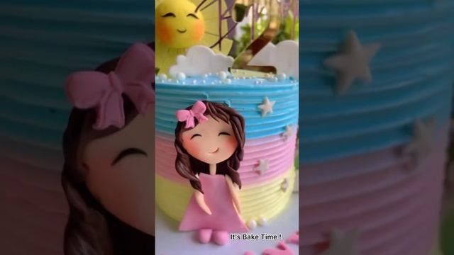 Rainbow cake decorating #trending #shorts #youtubeshorts #chocolate #delicious #shortvideo смотреть онлайн