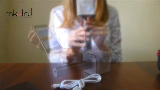 Bluetooth микрофон-караоке со встроенными динамиками Q9 Black смотреть онлайн