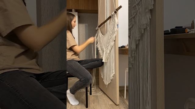 Мой макрамешный вайб #macrame #diy #tutorial смотреть онлайн