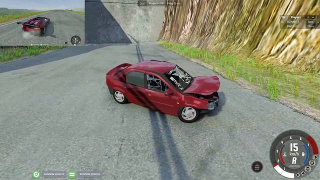 ВПЕРВЫЕ РАЗОГНАЛ МАКСИМАЛЬНУЮ СКОРОСТЬ НА ДРАГ- РЕЙСИНГ В BEAM NG DRIVE смотреть онлайн
