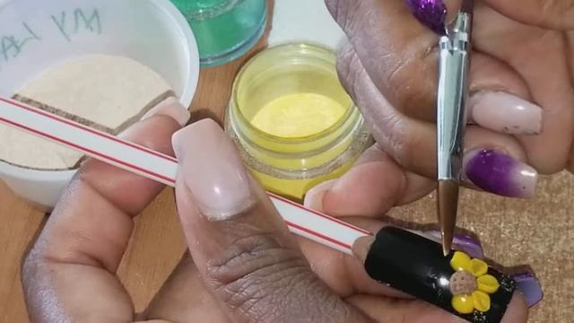 How To: 3d Sunflower Nail смотреть онлайн