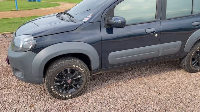 TIRANDO TODAS AS DÚVIDAS!!!!         PNEU ROADCRUZA 175/80-14 No UNO VIVACE!!